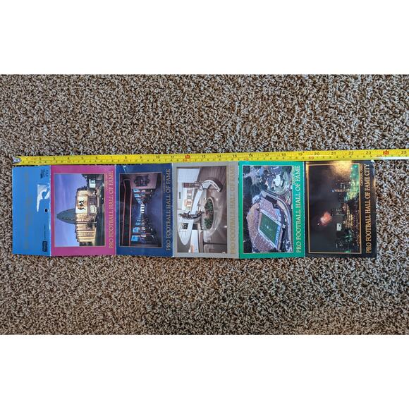 Lot Of 7 Pro Football Hall Of Fame Canton, Ohio Postcards - Picture 11 of 14